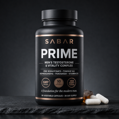 SABAR PRIME — Men's Testosterone & Vitality Complex
