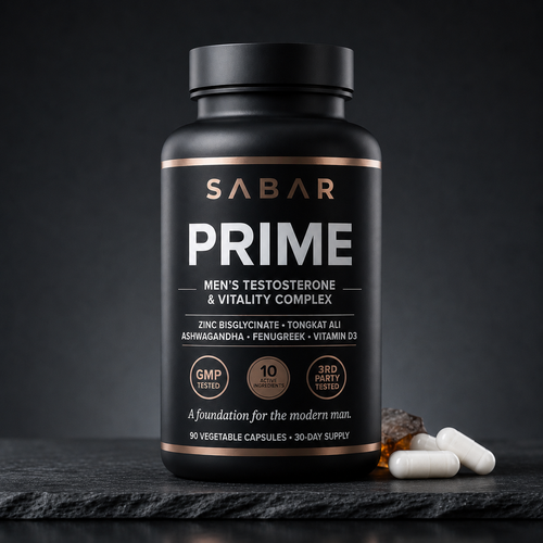 SABAR PRIME — Men's Testosterone & Vitality Complex
