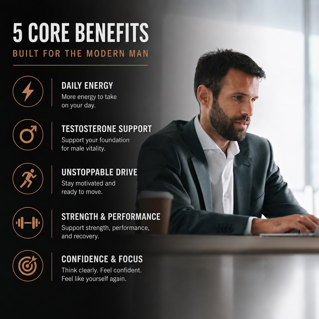 SABAR PRIME — Men's Testosterone & Vitality Complex