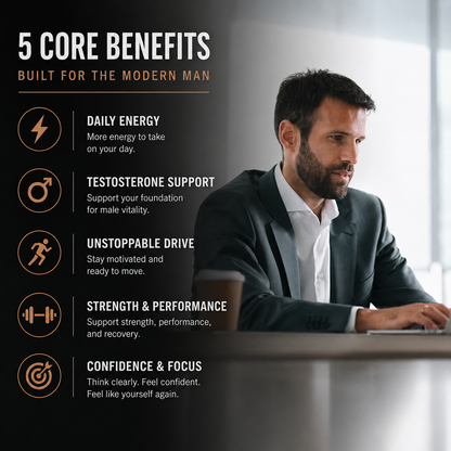 SABAR PRIME — Men's Testosterone & Vitality Complex